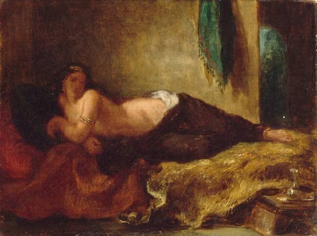 Odalisque Eugène Delacroix