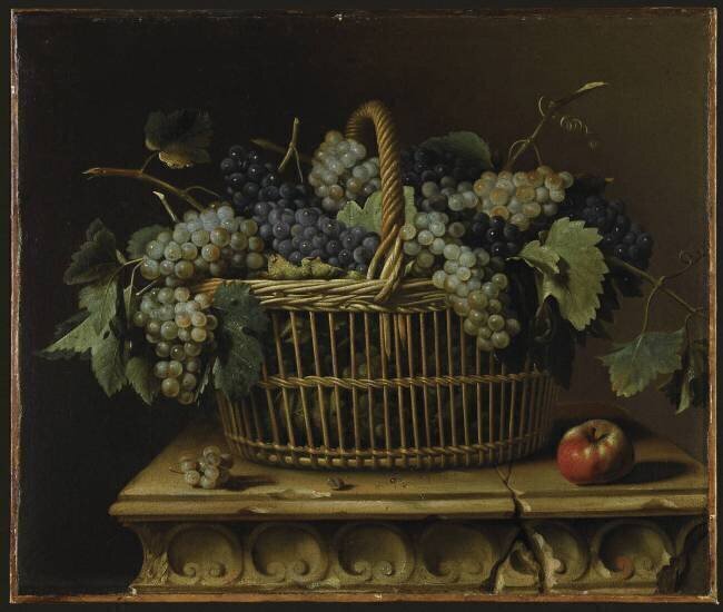 Panier de raisins Pierre Dupuis