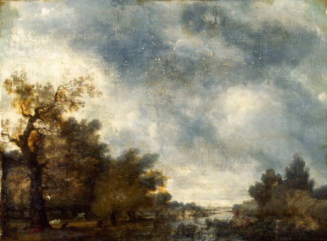 Paysage Jean-Honoré Fragonard