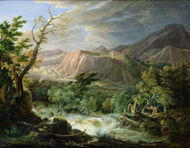 Paysage Jean-Antoine Constantin