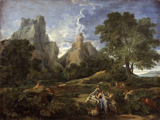 Paysage avec Polyphème Nicolas Poussin