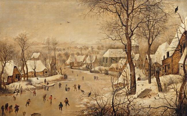 Paysage d'hiver Pieter Brueghel le Jeune