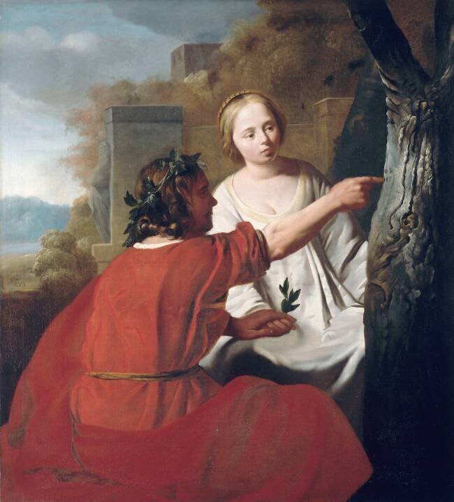 Pâris et Oenone Reyer-Jacobsz van Blommendael