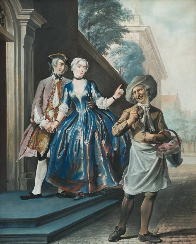 Pefroen et la tête de mouton Cornelis Troost