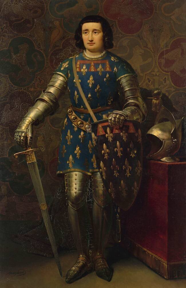 Philippe d'Artois, comte d'Eu, connétable de France en 1392 (?-1397) Jean-Baptiste Mauzaisse