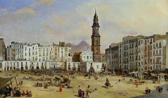 Piazza Mazaniello Jean-Auguste Bard