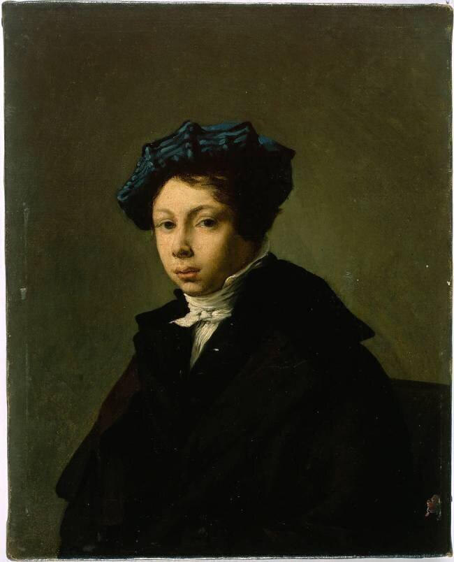 Portrait Eugène Delacroix