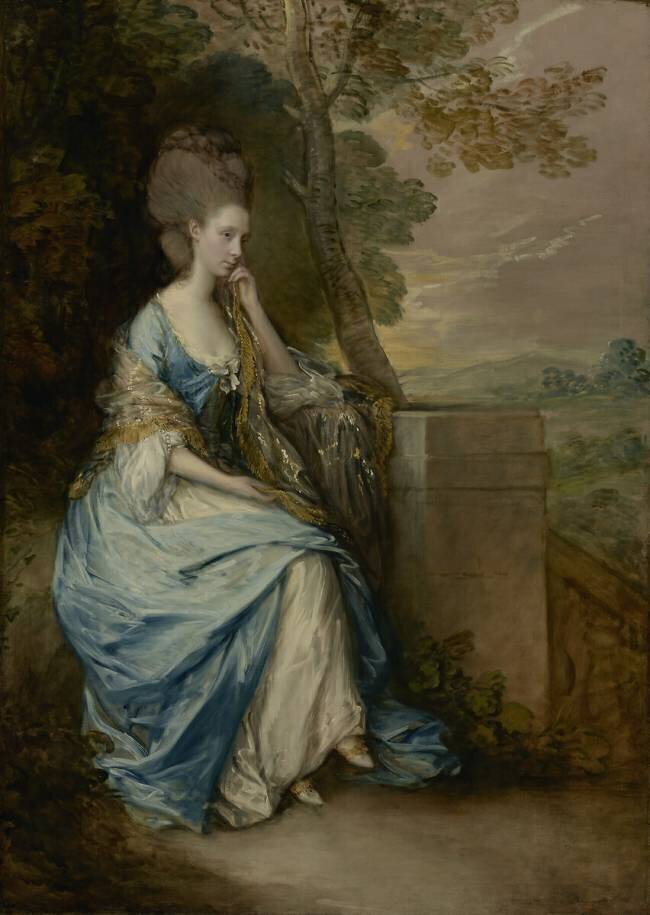 Portrait d'Anne Thomas Gainsborough