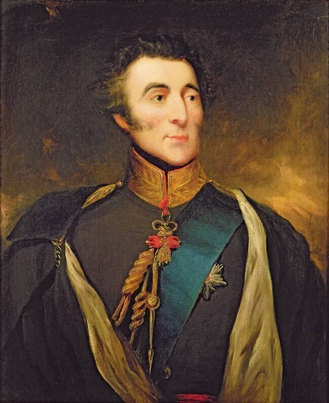 Portrait d'Arthur Wellesley anonyme