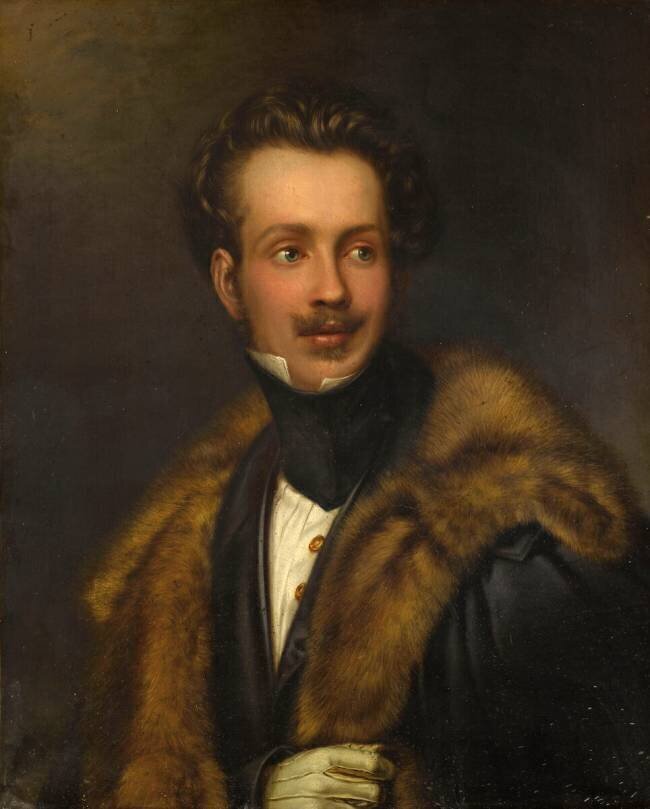 Portrait d'Auguste de Leuchtenberg Joseph Karl Stieler
