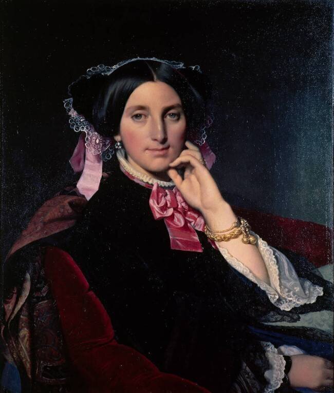 Portrait de Caroline Gonse Jean-Auguste-Dominique Ingres