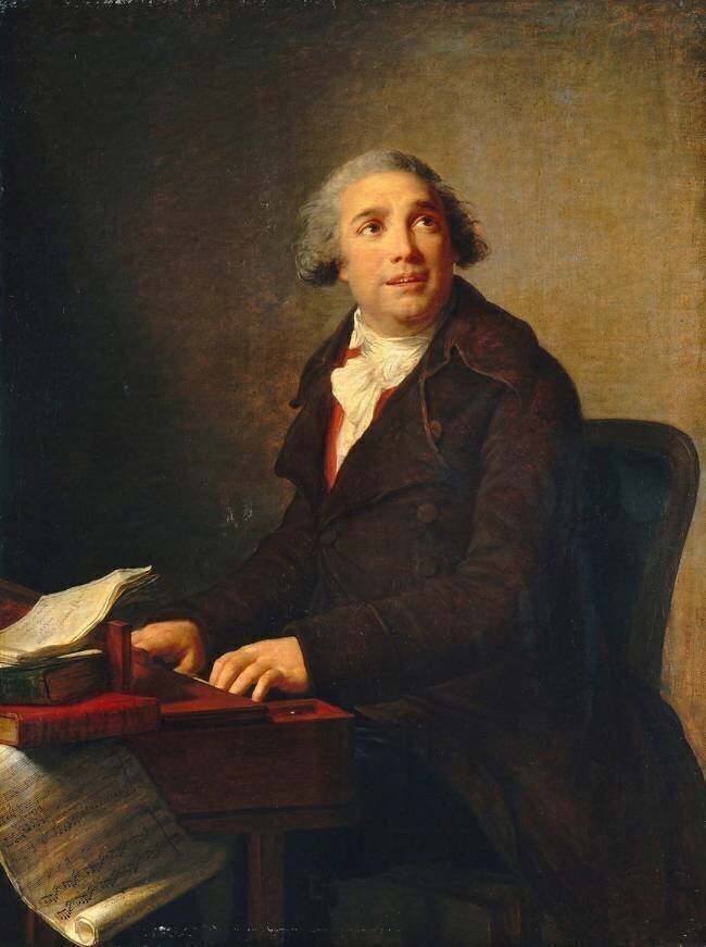 Portrait de Giovanni Paisiello (1741-1816), compositeur Elisabeth Vigée Le Brun