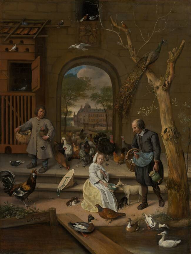 Portrait de Jacoba Maria van Wassenaer Jan Steen