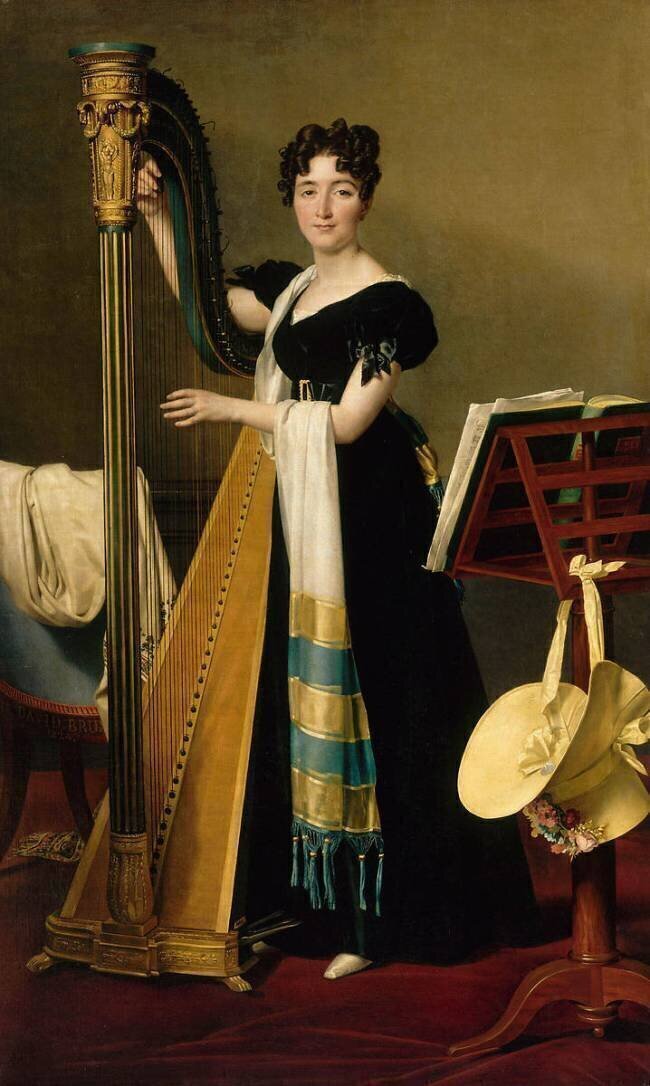 Portrait de Juliette de Villeneuve Jacques-Louis David