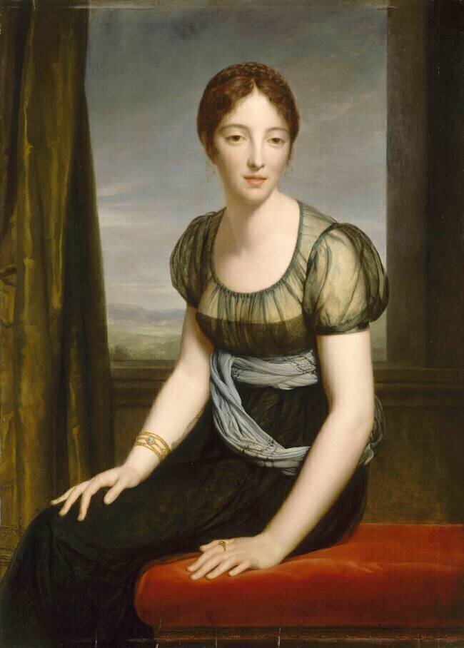 Portrait de la comtesse Regnault de Saint-Jean d'Angély, née Laure de Boneuil (1775-1857) François Gérard