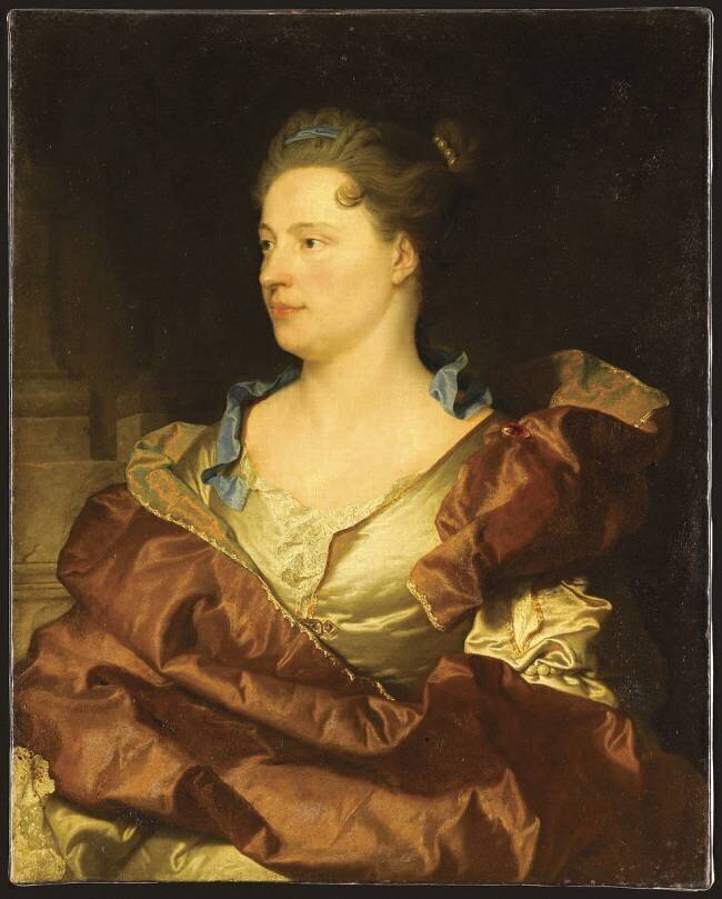 Portrait de la femme de l'artiste Hyacinthe Rigaud