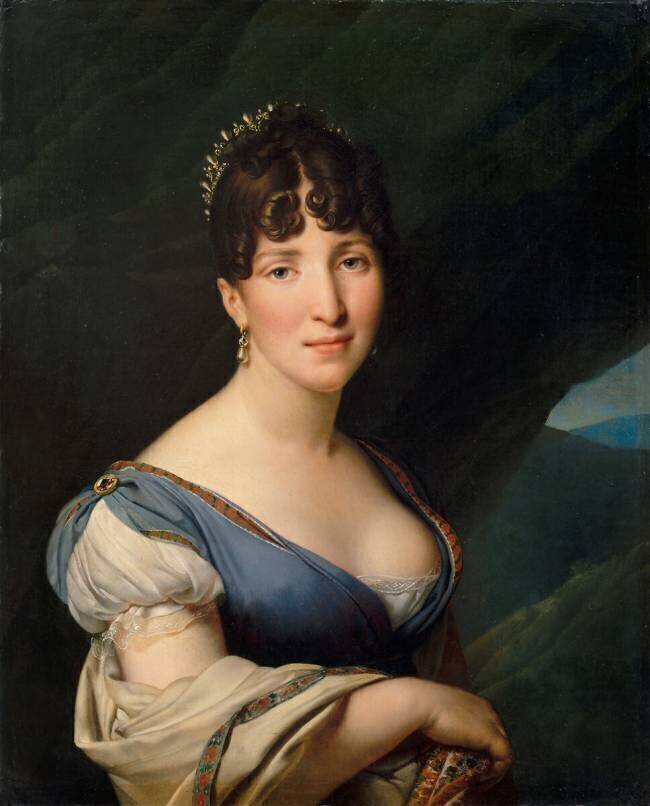 Portrait de la reine Hortense Anne-Louis Girodet