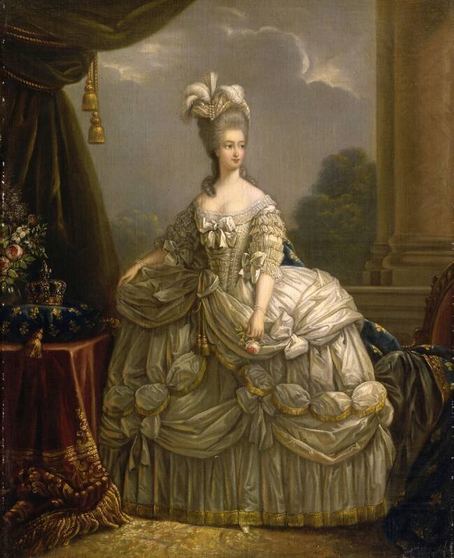 Portrait de la reine Marie-Antoinette anonyme