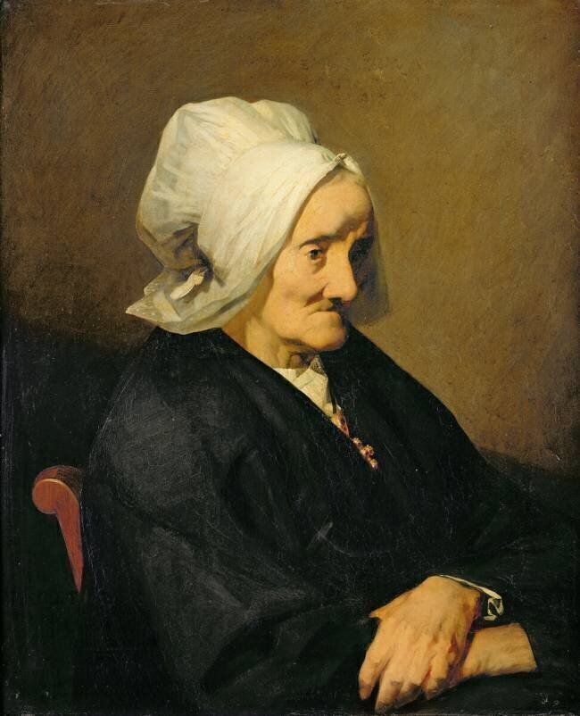 Portrait de la veuve Roumy Jean-François Millet