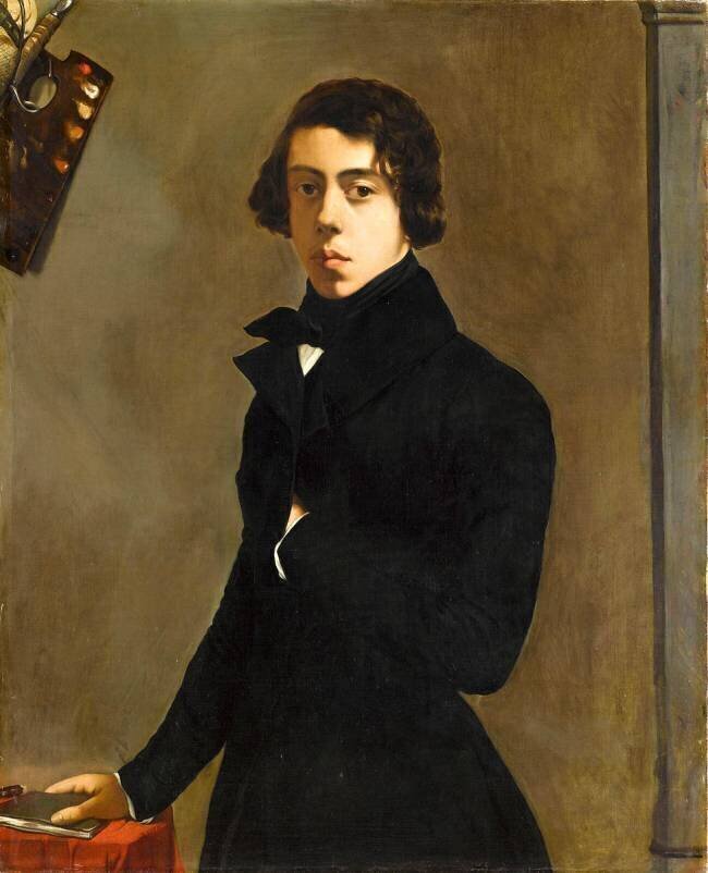 Portrait de l'artiste Théodore Chasseriau