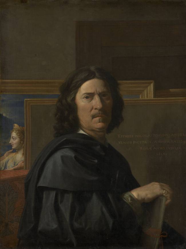 Portrait de l'artiste Nicolas Poussin