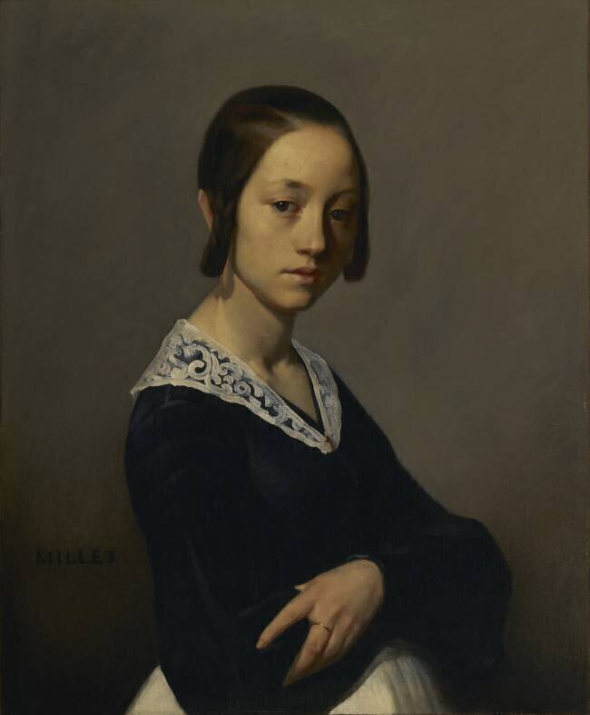 Portrait de Louise-Antoinette Feuardent Jean-François Millet