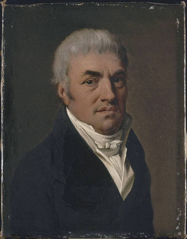 Portrait de M. Fontaine Louis-Léopold Boilly