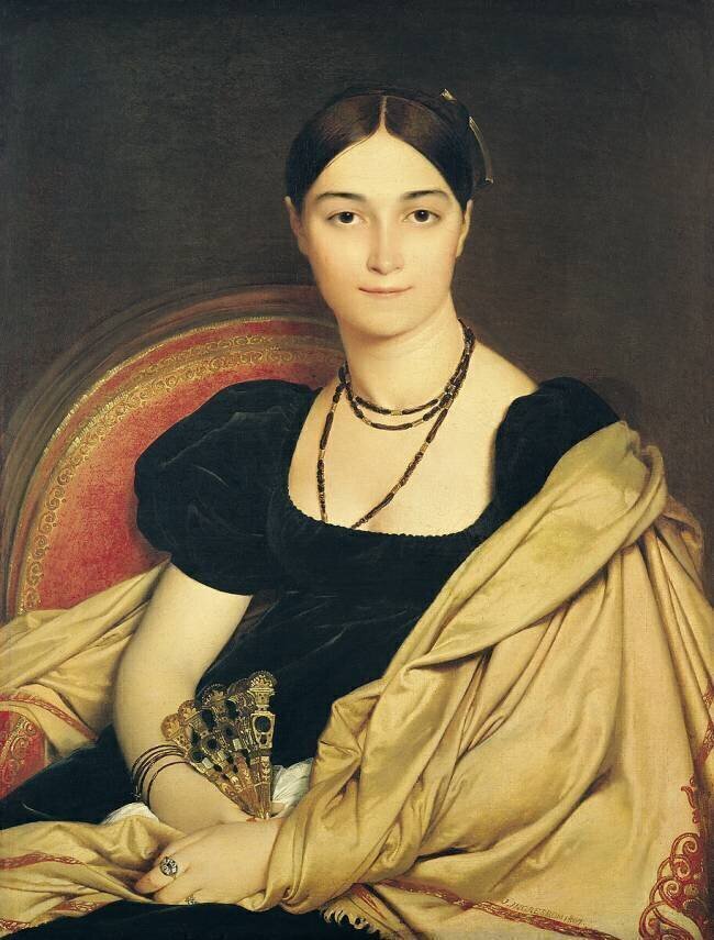 Portrait de madame Devauçay Jean-Auguste-Dominique Ingres