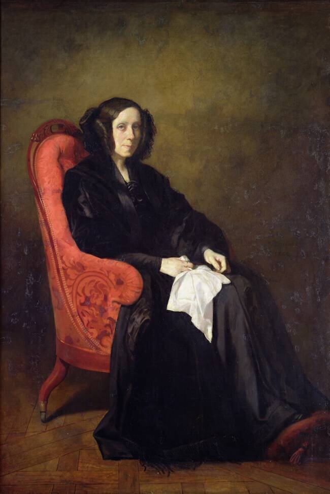 Portrait de Madame Poullain-Dumesnil Thomas Couture