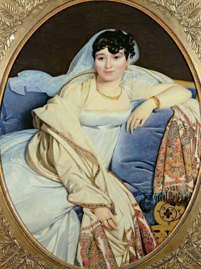 Portrait de Madame Rivière Jean-Auguste-Dominique Ingres
