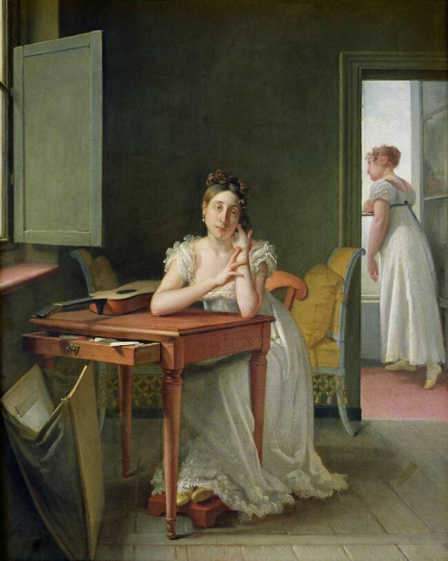 Portrait de Marceline Desbordes-Valmore Martin Drolling