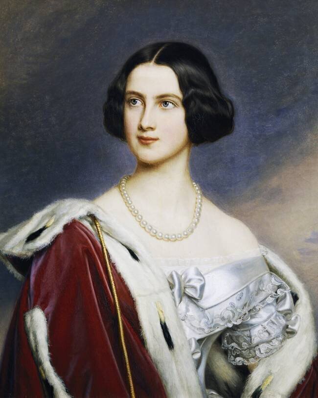 Portrait de Marie de Prusse Joseph Karl Stieler