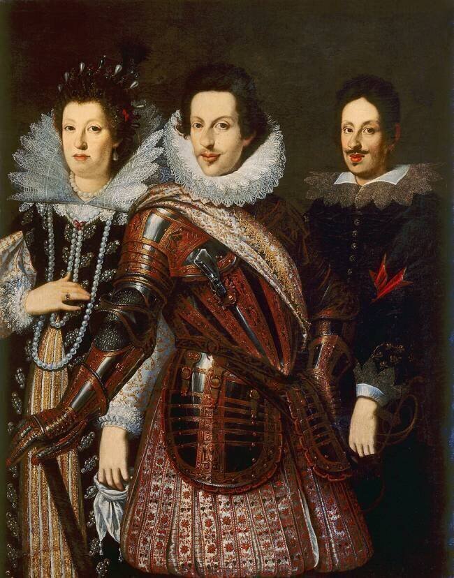 Portrait de Marie Madeleine d'Autriche Justus Sustermans