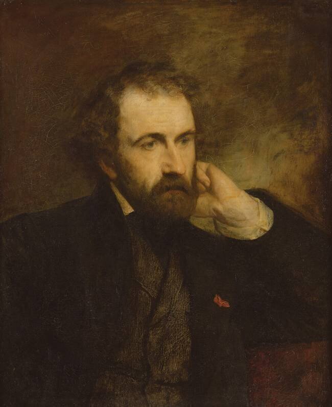 Portrait de Paul Chenavard Gustave Ricard
