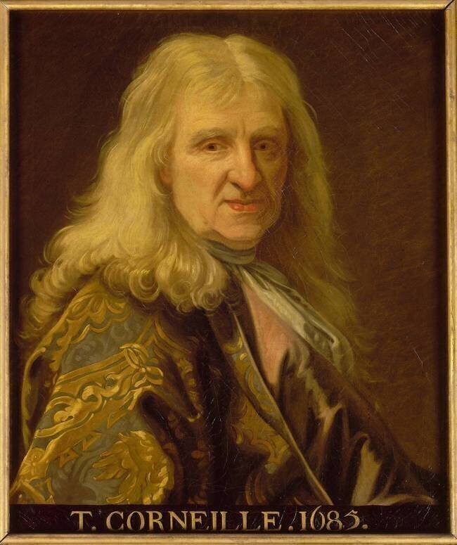 Portrait de Thomas Corneille (1625-1709), dramaturge Jean Jouvenet