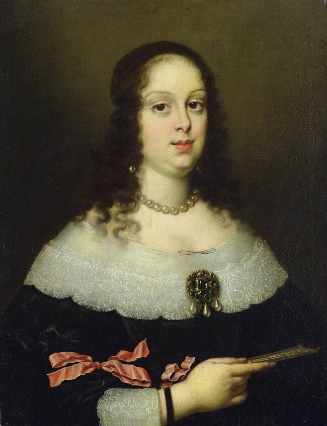 Portrait de Vittoria della Rovere Justus Sustermans