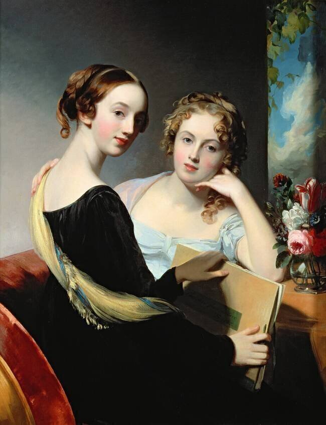 Portrait des soeurs McEven Thomas Sully