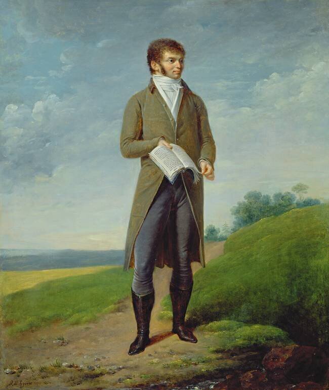 Portrait d'homme Robert Lefèvre