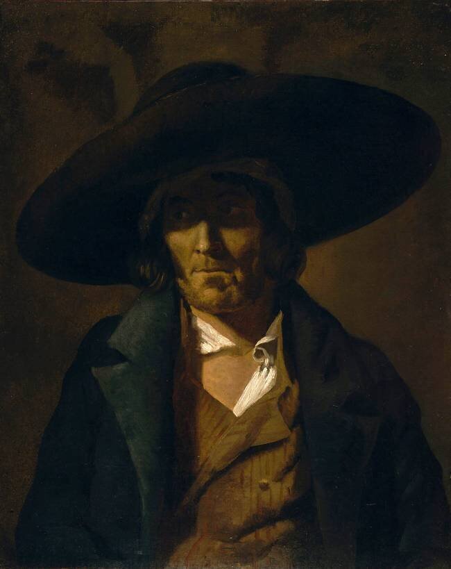 Portrait d'homme dit Le Vendéen Théodore Géricault
