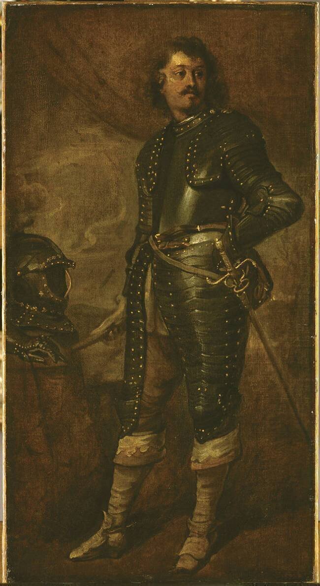 Portrait dit du comte de Montrose ; étude Antoon van Dyck