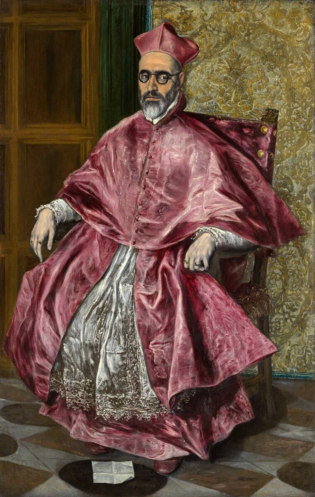 Portrait du cardinal Fernando Niño de Guevara Le Greco