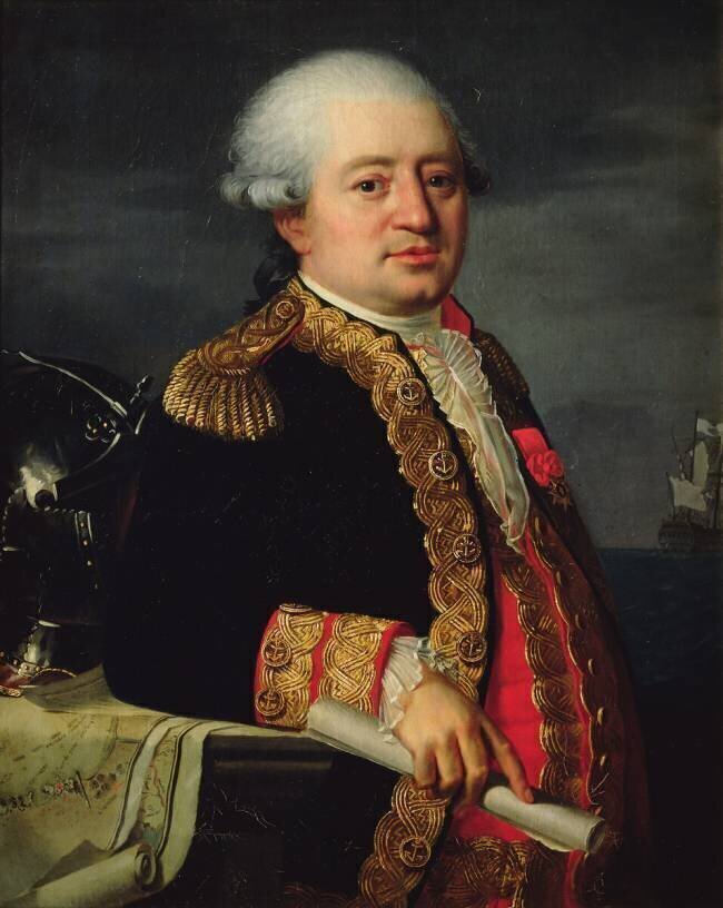 Portrait du comte de La Couldre de La Bretonnière Robert Lefèvre