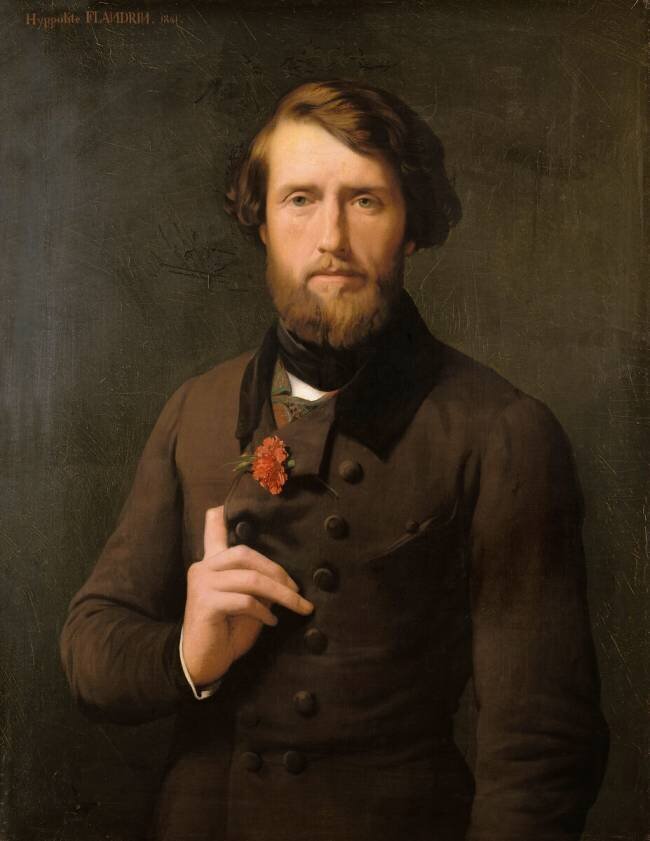 Portrait du Comte Félix d'Arjuzon Hippolyte Flandrin