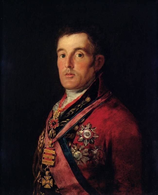 Portrait du duc de Wellington Francisco de Goya