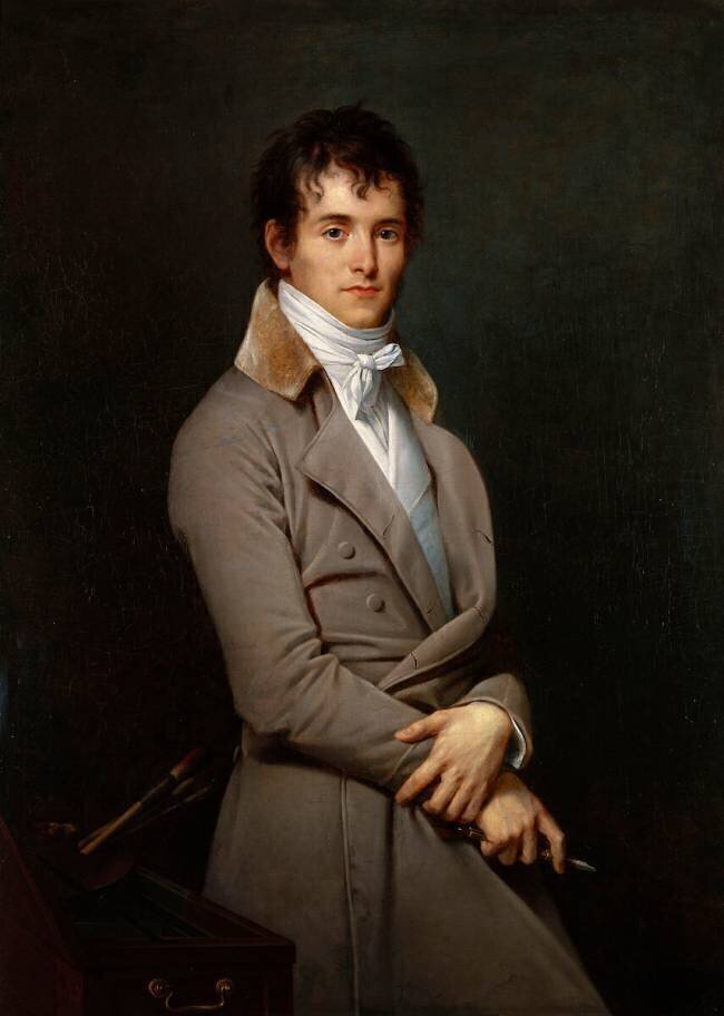 Portrait du peintre Pierre Guérin (1774-1833) Robert Lefèvre