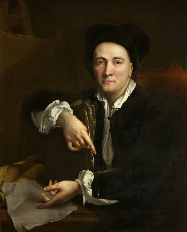 Portrait d'un artiste anonyme