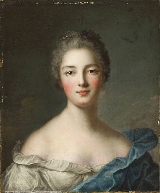 Portrait d'une dame Jean-Marc Nattier
