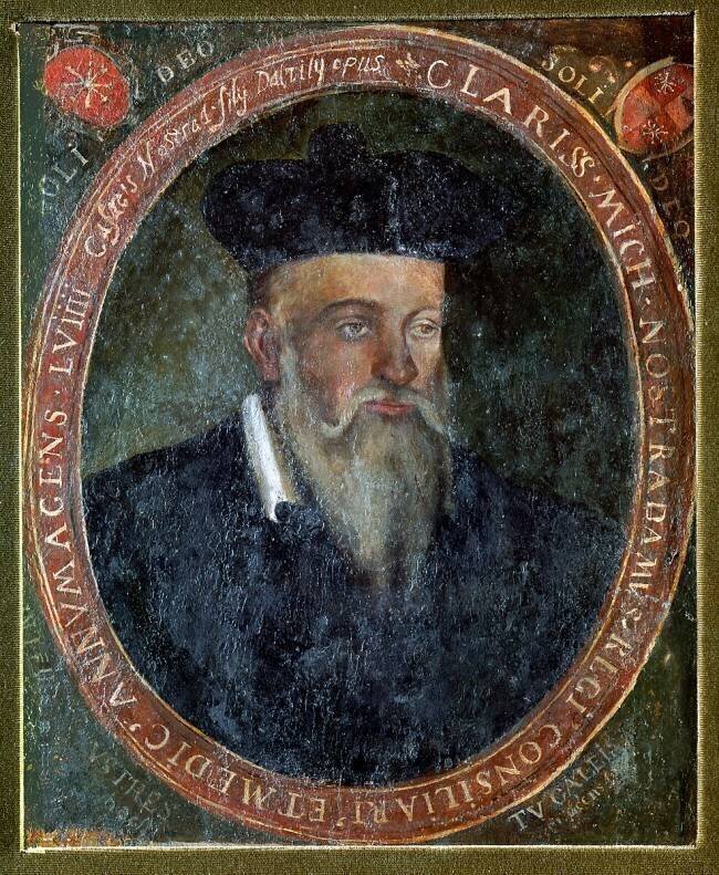 Portrait of Michel de Nostradame (1503-66) anonyme