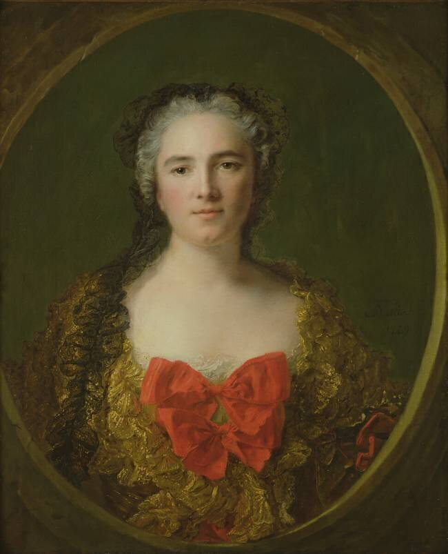 Portrait présumé de Louise-Elisabeth de La Chastre Jean-Marc Nattier
