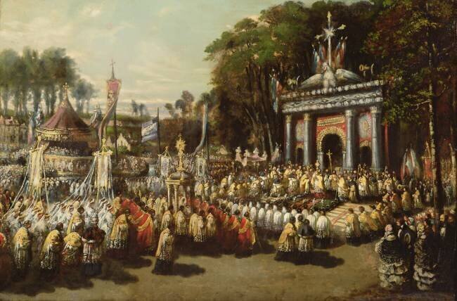 Procession du Saint-Sacrement Antoine Detrez